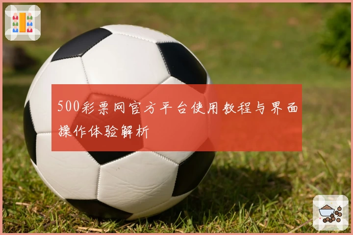500彩票网官方平台使用教程与界面操作体验解析
